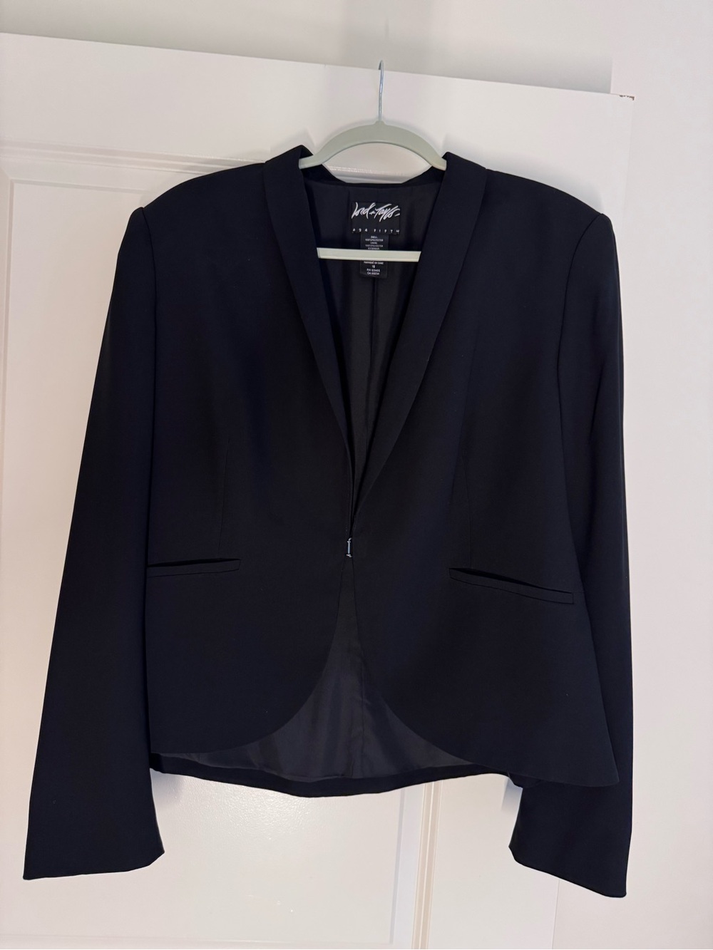 Lord & Taylor Black Blazer Size XL